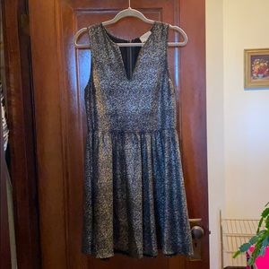Good speckled vintage dress!